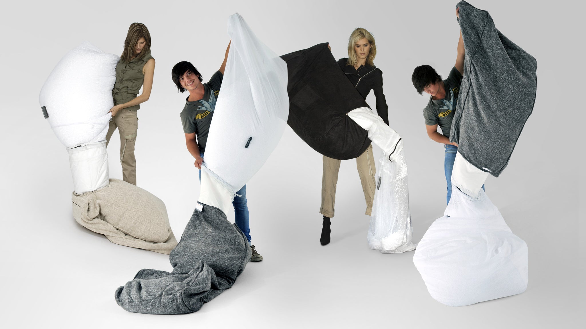 The patented bean bag filling system that became a game-changer