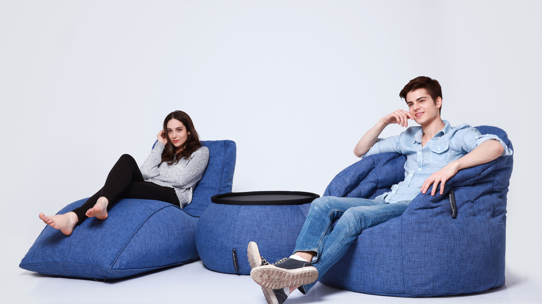 Blue Jazz Butterfly Sofa - as Featured in the Sunday Telegraph