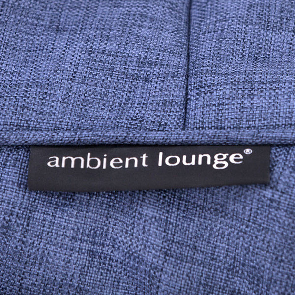 blue acoustic bean bag by Ambient Lounge