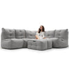 Mod 5 Living Lounge - Keystone Grey (with linen)