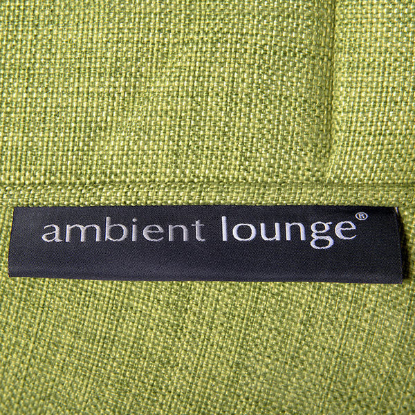 lime green indoor bean bag by Ambient Lounge