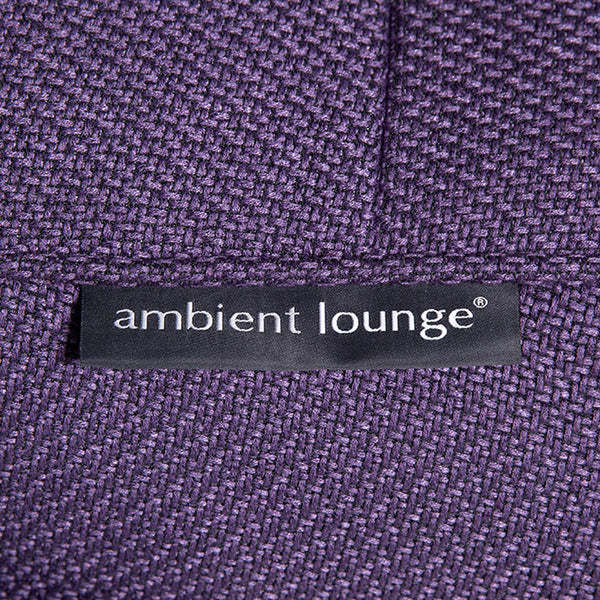 violet acoustic bean bag by Ambient Lounge