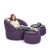 purple indoor table furniture by Ambient Lounge