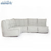 Mod 4 L Sofa – Silverline (UV Grade AA+)
