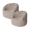Set of 2 Butterfly Sofa - Eco Weave