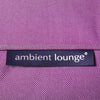 purple ottoman bean bag by Ambient Lounge