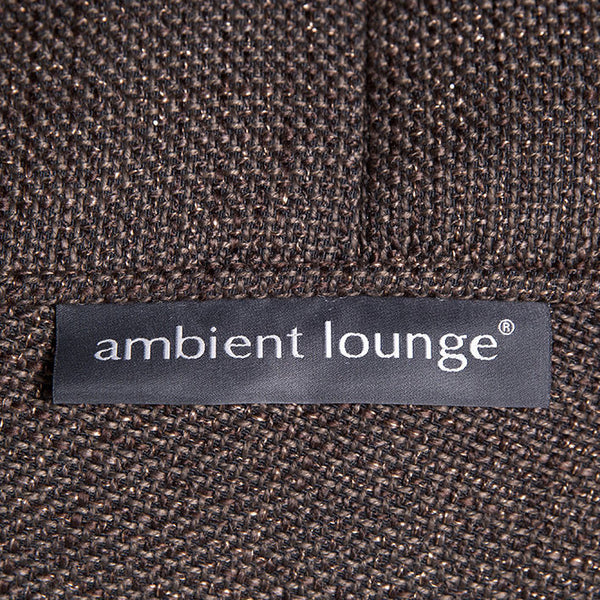 brown acoustic bean bag by Ambient Lounge