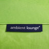 lime green ottoman bean bag by Ambient lounge