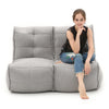 Twin Couch - Keystone Grey