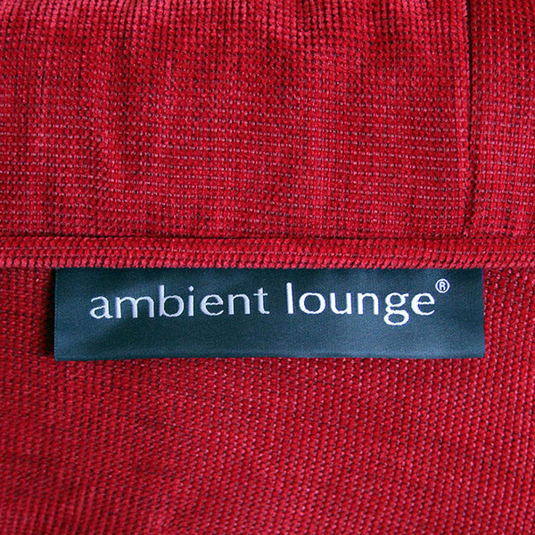 red indoor table furniture by Ambient Lounge