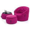 pink designer sofa set bean bag by Ambient lounge