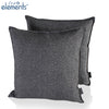 Premium Indoor/Outdoor Cushion (Titanium Weave) Set of 2