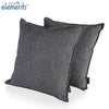 Premium Indoor/Outdoor Cushion (Titanium Weave) Set of 2