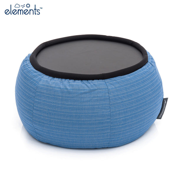 blue versa table bean bag by Ambient Lounge