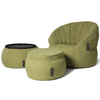 green designer sofa set bean bag by Ambient Lounge
