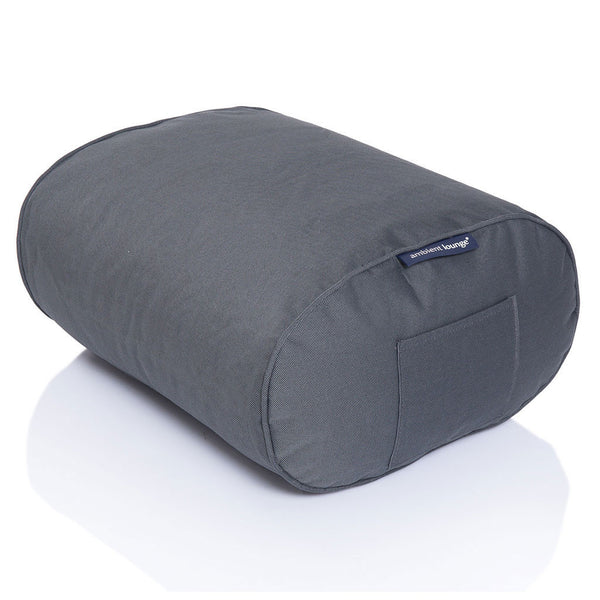 black ottoman bean bag by Ambient Lounge