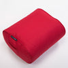 red ottoman bean bag by Ambient Lounge